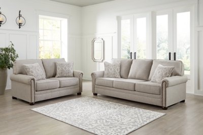 Gaelon Sofa, Loveseat, Chair and Ottoman - Image 23
