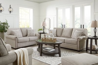 Gaelon Sofa, Loveseat, Chair and Ottoman - Image 22