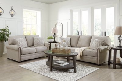 Gaelon Sofa and Loveseat - Image 3