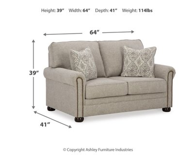 Gaelon Sofa, Loveseat, Chair and Ottoman - Image 19