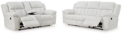 Frohn Reclining Sofa and Loveseat - Image 3