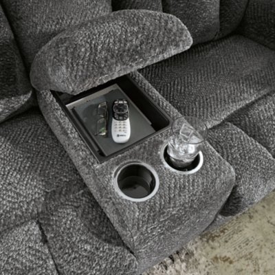 Frohn Reclining Loveseat with Console - Image 9