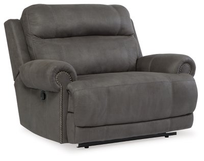 Austere Reclining Loveseat and Recliner - Image 4