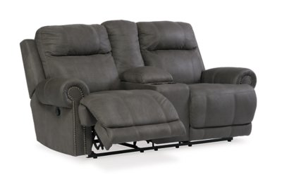 Austere Reclining Sofa and Loveseat - Image 3