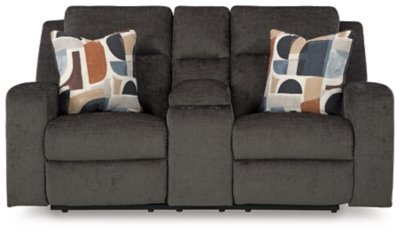 Kanlow Reclining Loveseat with Console - Image 4