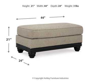 Elbiani Oversized Chair and Ottoman - Image 11