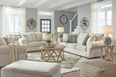 Haisley Sofa, Loveseat, Oversized Chair and Ottoman - Image 3