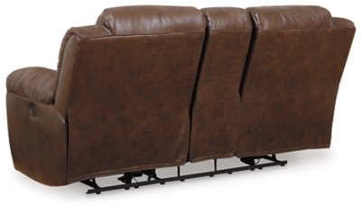 Stoneland Reclining Loveseat with Console - Image 6