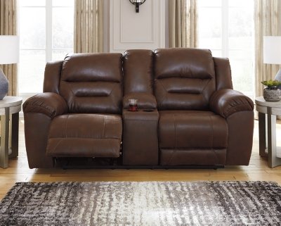 Stoneland Power Reclining Loveseat with Console - Image 3