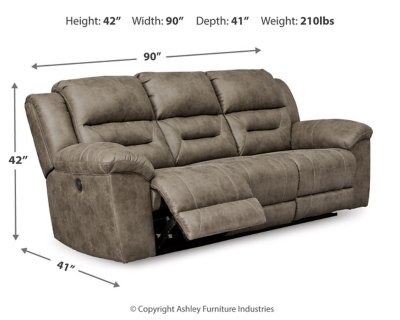 Stoneland Reclining Sofa - Image 5