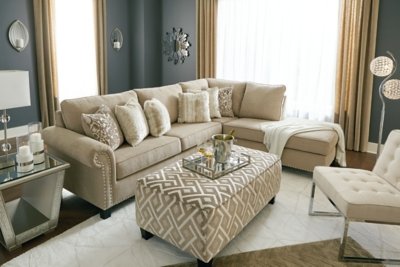 Dovemont 2-Piece Sectional with Ottoman - Image 4