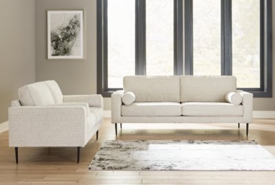Hazela Sofa, Loveseat, Chair and Ottoman - Image 23