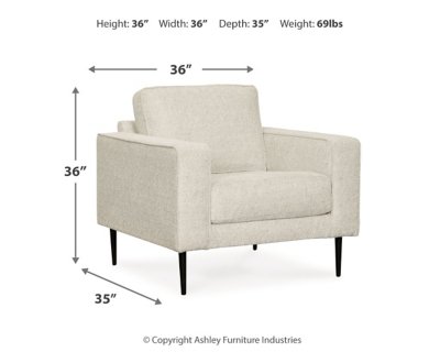 Hazela Chair and Ottoman - Image 11
