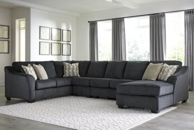 Eltmann 4-Piece Sectional with Chaise - Image 3