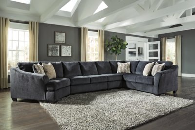 Eltmann 4-Piece Sectional with Cuddler - Image 3
