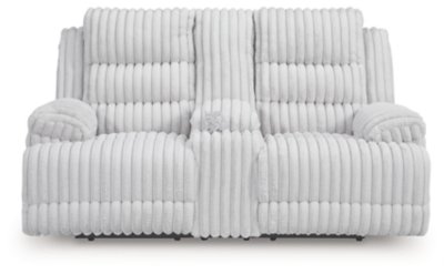 Higgesbee Power Reclining Loveseat with Console - Image 5