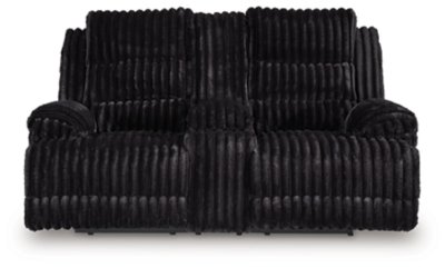 Higgesbee Reclining Loveseat with Console - Image 4