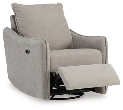 McBurg Swivel Power Recliner - Image 4