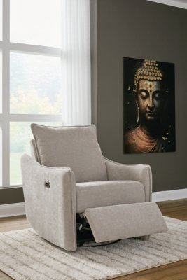 McBurg Swivel Power Recliner - Image 9