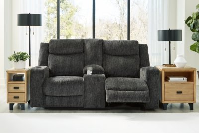 Martinglenn Power Reclining Loveseat with Console - Image 3