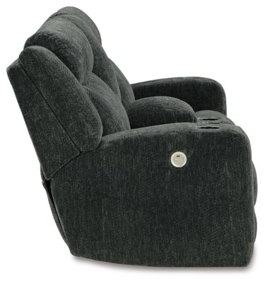 Martinglenn Power Reclining Loveseat with Console - Image 6