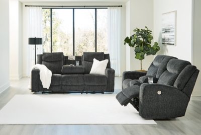 Martinglenn Power Reclining Sofa and Loveseat - Image 4