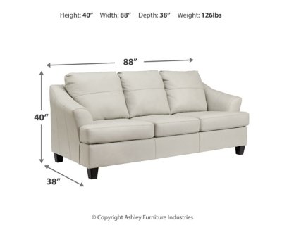 Genoa Sofa, Loveseat, Oversized Chair and Ottoman - Image 15