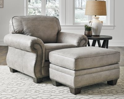 Olsberg Loveseat, Chair, and Ottoman - Image 8