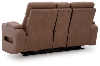 Wonder Waves Power Reclining Loveseat with Console - Image 7
