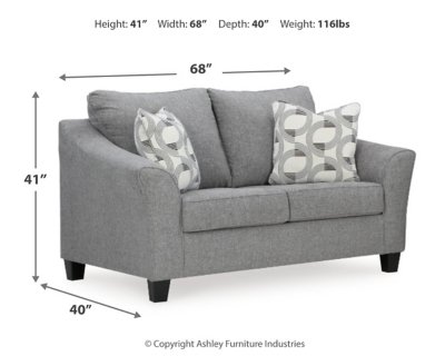 Mathonia Sofa and Loveseat - Image 11