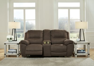 Next-Gen Gaucho Reclining Loveseat with Console - Image 3