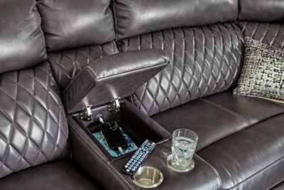 Samperstone 6-Piece Power Reclining Sectional - Image 7