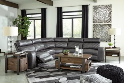 Samperstone 5-Piece Power Reclining Sectional - Image 7