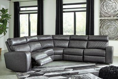 Samperstone 5-Piece Power Reclining Sectional - Image 3