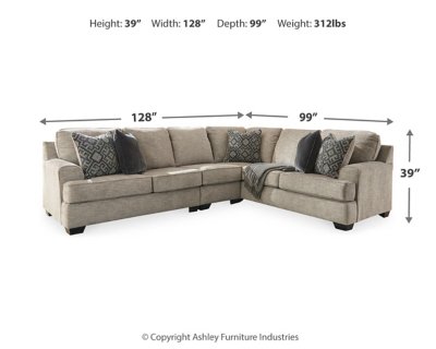Bovarian 3-Piece Sectional - Image 5