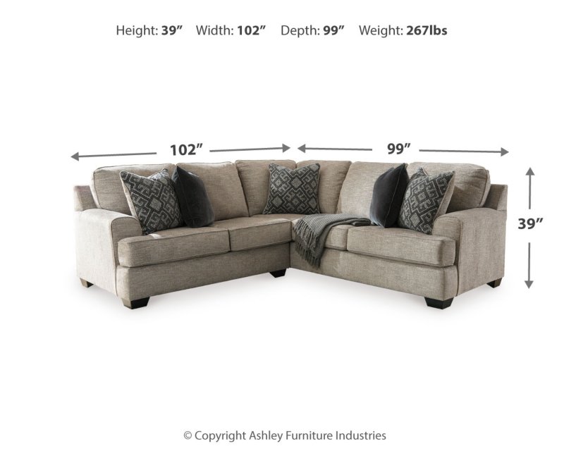 Bovarian 2-Piece Sectional - Image 5