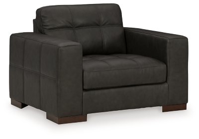 Luigi Oversized Chair and Ottoman - Image 4