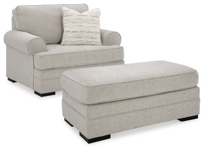 Eastonbridge Sofa Chaise, Oversized Chair, and Ottoman - Image 16