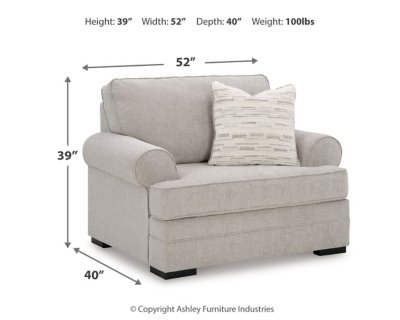 Eastonbridge Oversized Chair and Ottoman - Image 11
