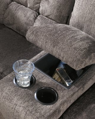 Acieona Reclining Loveseat with Console - Image 8