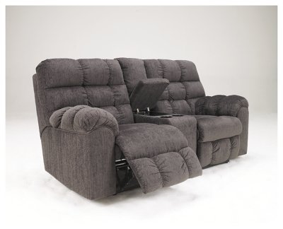 Acieona Reclining Loveseat with Console - Image 4