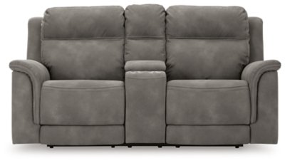Next-Gen DuraPella Power Reclining Loveseat with Console - Image 6