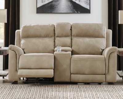 Next-Gen DuraPella Power Reclining Loveseat with Console - Image 3