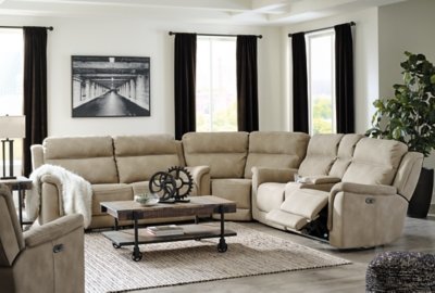 Next-Gen DuraPella 3-Piece Power Reclining Sectional - Image 6