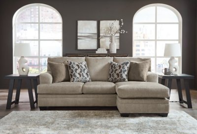 Stonemeade Sofa Chaise, Oversized Chair, and Ottoman - Image 16