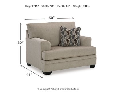 Stonemeade Sofa, Loveseat, Oversized Chair and Ottoman - Image 21