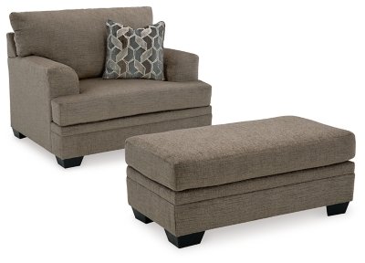Stonemeade Sofa, Loveseat, Oversized Chair and Ottoman - Image 10