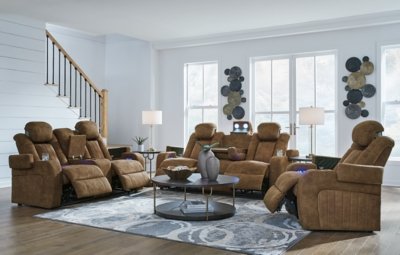 Wolfridge Power Reclining Sofa, Loveseat and Recliner - Image 28