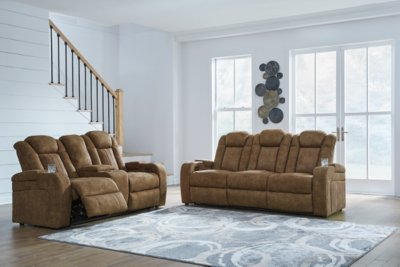 Wolfridge Power Reclining Sofa, Loveseat and Recliner - Image 16