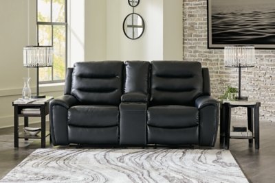 Warlin Power Reclining Loveseat with Console - Image 3